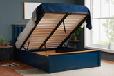 GroveCraft Blue Wooden Ottoman Bed Frame - Pendle Village Furniture